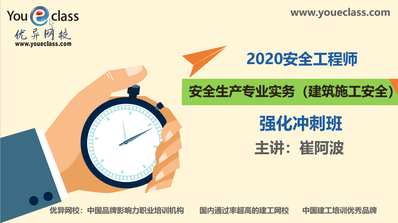 2020安全生产实务（建筑施工安全）强化